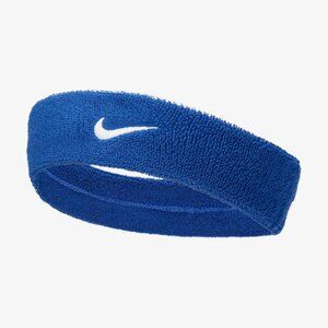 Blue Nike Swoosh Stylish Headband for Active Daily and Sports use Basketball etc